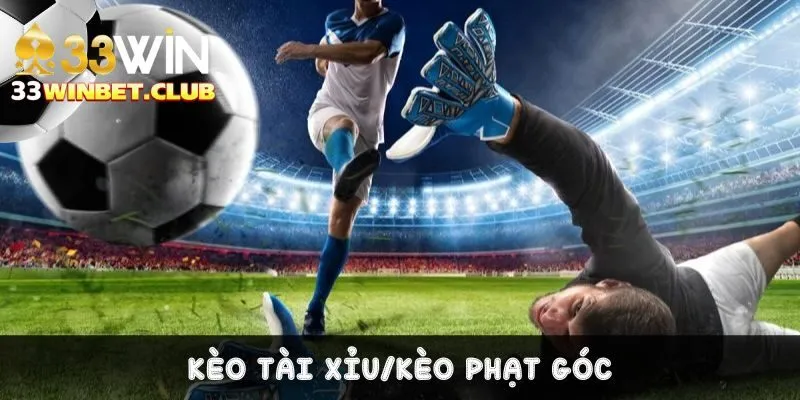 Cá cược bóng đá với kèo tài xỉu hoặc kèo phạt góc