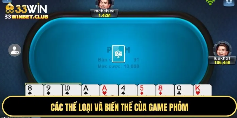 Các thể loại Phỏm cơ bản
