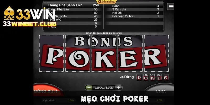 Hé lộ cách chơi poker thắng lớn từ chuyên gia
